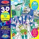 3d Coloring Book - Girl