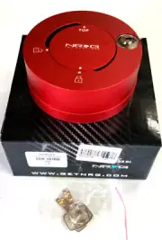NRG SRK-101RD Steering Wheel Quick Release Hub Quick Lock (RED Finish) (for: Toyota)