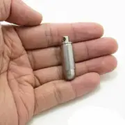 EDC Portable Mini Pure Titanium Waterproof Pill Box Sealed Pendant Storage Tool