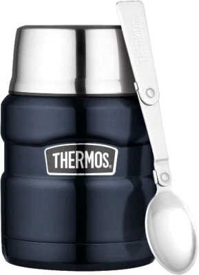 Thermos Vacuum Insulated Food Jar - Midnight Blue, SK3000MBAUS - 470ml