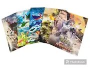 Pokemon SCARLET & VIOLET Store Folders w/Coloring Pages TCG PALDEA EVOLVED
