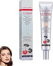 Satinskin Cc Cream Korean, Color Correcting Cc Cream, Hydrating cccream Foundation, Korean Color Changing Foundation, For All Skin, Even Skin Tone (LIGHT)
