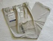 New Dockers Easy Khaki Classic Fit D3 Pleated Pants Stretch Comfort Waistband