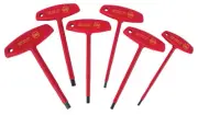 33490 T-Handle Hex Driver Set, Inch, 1000 Volt, 6 Piece