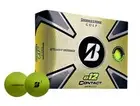 BRIDGESTONE E12 CONTACT MATTE GREEN 3 DOZEN GOLF BALLS - VALUE PLUS!