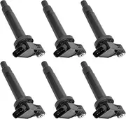 6Pcs Car Coils 90919-02234 3.0 V6 Ignition Coil for ES/RX300 3.0L 90080-19016