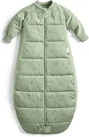ergoPouch Premium Sleeping Bag 3.5 TOG – 8–24 Months – Willow Print – A Premium, Silky-Smooth, Wider-Fit Sleeping Bag – 400 Thread Count Organic Cotton – For Toddlers and Preschoolers