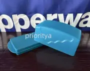 Tupperware Impressions Butter Margarine Dish Container Peacock New in Package