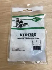 NTE Electronics NTE1750 INTEGRATED CIRCUIT HAMMER + STEPPER MOTOR DRIVER ECG1750