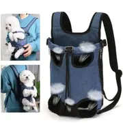 Durable Adjustable Comfortable Padded Safety Belt Pet Carrier Backpack for Cat and Small Dogs