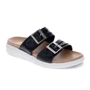 Mia Vita Bowie Slide Sandal - Black