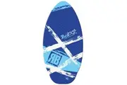 Redback 105cm Traction Foam Padded Wooden Water Sea Slide Sport Skim Board Blue