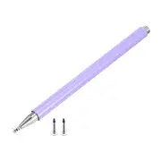 Stylus Pens for Touch Screens Magnetic 2 Fine Point Disc Capacitive Pen Purple