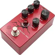 Labymos Guitar Distortion Pedal Electric Guitar Effects Pedal Vol/Tone/Gain/Pres Control True Bypass Metal Shell DC 9V 6.35mm Input/Output Interface Mini Guitar Distortion Front Stage Effector