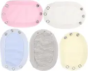 [Abaodam] Cotton Baby Extender Set 10pcs Jumpsuit Extender Snaps for Toddlers Boys Girls
