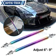 NEO Chrome Bumper Lip Splitter Strut Rod Support Tie Bar Diffuser Stabilizer Bar (for: Honda)