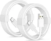 Car Carplay Cable for iPhone 15/16e/16 Pro Max/Plus Cable, 2Pack USB A to USB C for CarPlay USBC Cord, iPad Pro/Air, Samsung, Pixel, Android Accessories Charging Wire Type-C Car Charger Cord 3FT