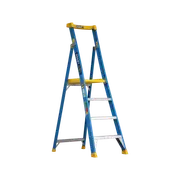 Bailey 1.2m 150kg P150 Fibreglass Platform Ladder