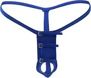 [Generic] Men's Thong Underwear Low Rise G-Strings Bikini Underwear Stretchy Underpants Sexy T-Back Athletic Sport Underpants