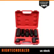 7x Oxygen Sensor Sockets O2 Removal Oil Pressure Sending Unit Pull Tool Set