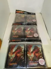 3x Ultra Pro 80ct Deck Protector Sleeves Magic The Gathering Elenda, the Dusk