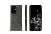 For Samsung Galaxy S20+ Plus Case Deluxe Leather Protective Cover Grey