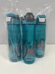4- Contigo x Coachella Limited Edition Water Bottle Auto seal Tritan 24oz Scuba