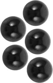 GARVALON DIY Pinball Machine Balls Kit 5pcs Replacement Balls 3D Wooden Puzzle Game for Mini Pinball Machine Toys