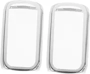 ARTIBETTER 2pcs Watch Protection Case Cover Compatible with Full Coverage Screen Protector Shell Durable and Lightweight Soft Gel Material Scratch Design