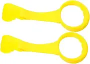 1 Pair Portable Pull Rings for Standing Assistance Lightweight and Sturdy Walking Helper Brightly Colored Bed Stand Up Rings for Exercise for and Travel