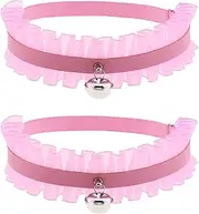 [CAMIXGQN] Women Lace Thigh Garter Belt Punk Garters Belt Elastic Thigh Garters Adjustable Leg Accessories