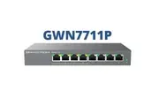 Grandstream GWN7711P Layer 2-Lite Managed Switch 8 x GigE (4 x PoE PoE or 24VDC Output Mode)