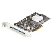 StarTech 4-Port USB PCIe Card - 10Gbps USB 3.1/3.2 Gen 2 Type-A PCI Express