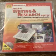 Student Writing Research Center with Compton's Encyclopedia THE LEARNING COMPANY