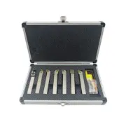 16pc 3/8'' 10mm Shank Indexable Lathe Turning Tools kit 7Pcs Tools Holder Set...