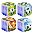 Digital Alarm Clock Boys Football Alarm Clock Creative LED Bedroom Clock