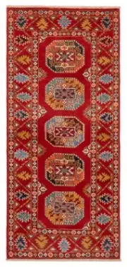 Traditional Vintage Hand-Knotted Carpet 2'7" x 5'11" Wool Area Rug