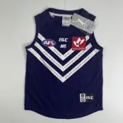 Fremantle Dockers Matthew Pavlich #29 Milestone AFL Guernsey Kids Size 10 BNWT
