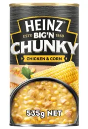 Heinz Chicken and Corn Big'N Chunky Soup Family Pack Tinned Soup 535g