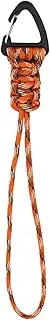 Bvizyelck Paracord Keychain Lanyard | Paracord Carabiner Clip | Triangle Buckle Lock Clip, Quick Release Hook Strap Clasp For Women Men Outdoor Camping Hiking Travel Climbing