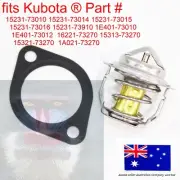 for Kubota Thermostat & Gasket 1E401-73012 L4150 L4150DT L4350DT L4850DT L5450DT