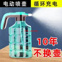 在飛比找蝦皮商城精選優惠-💖電動噴水壺家用澆花神器 自動噴水壺電動小型噴霧器充電噴壺灑