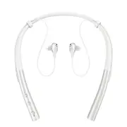 Q14S Wireless 4 Dynamic bluetooth V5.0 Earphone IPX5 Waterproof Stereo Sports Handsfree With Mic WHITE COLOR