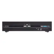 ATEN CS1142DP4C-AT-U 2-Port USB DisplayPort Dual Display Secure KVM Switch with CAC (PSD PP v4.0 Compliant)