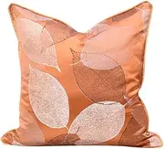 CVBFDB Combination Pillow with Bay Window Bedroom Living Room Pillowcase(Orange)