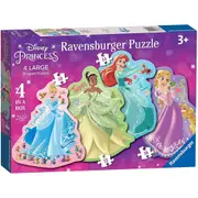 Ravensburger - Disney Princess 4 Shaped Puzzles in a Box
