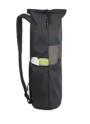 Explore Land Oxford Yoga Mat Storage Bag with Breathable Mesh Window black