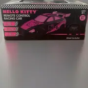 Hello Kitty BLACK PINK REMOTE Control Race Car Sanrio Drift Racing RC New 8+