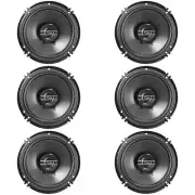 (Pack of 6)New Pioneer TS-G1620F 250 Watts 6.5" 2-Way Coaxial Car Audio Speaker