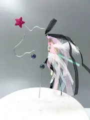 Stylish 3D Unicorn Cake Topper Girl Happy Birthday Cake Party Decoration